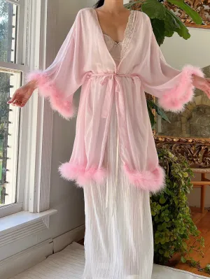 1980s Chiffon Feather Duster - OSFM