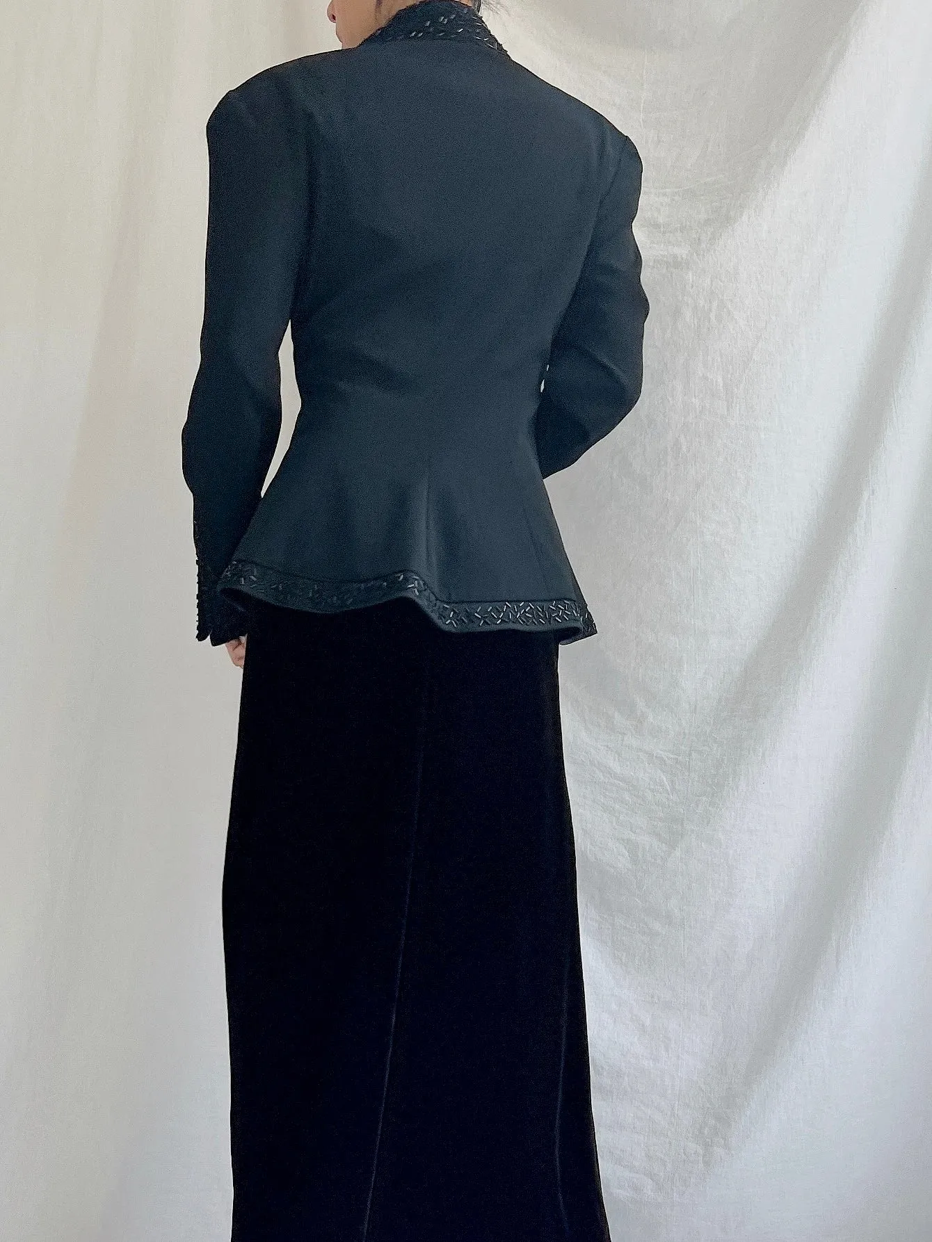 1980s Daymor Couture Beaded Jacket - M