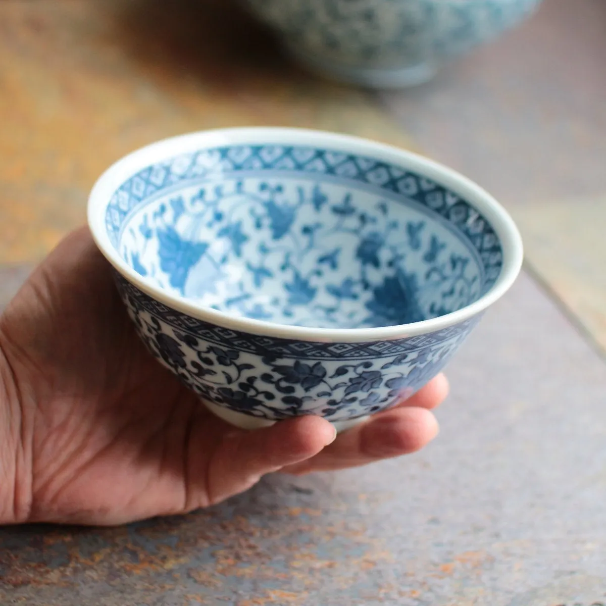 5-1/2 Trade Porcelain Bowl
