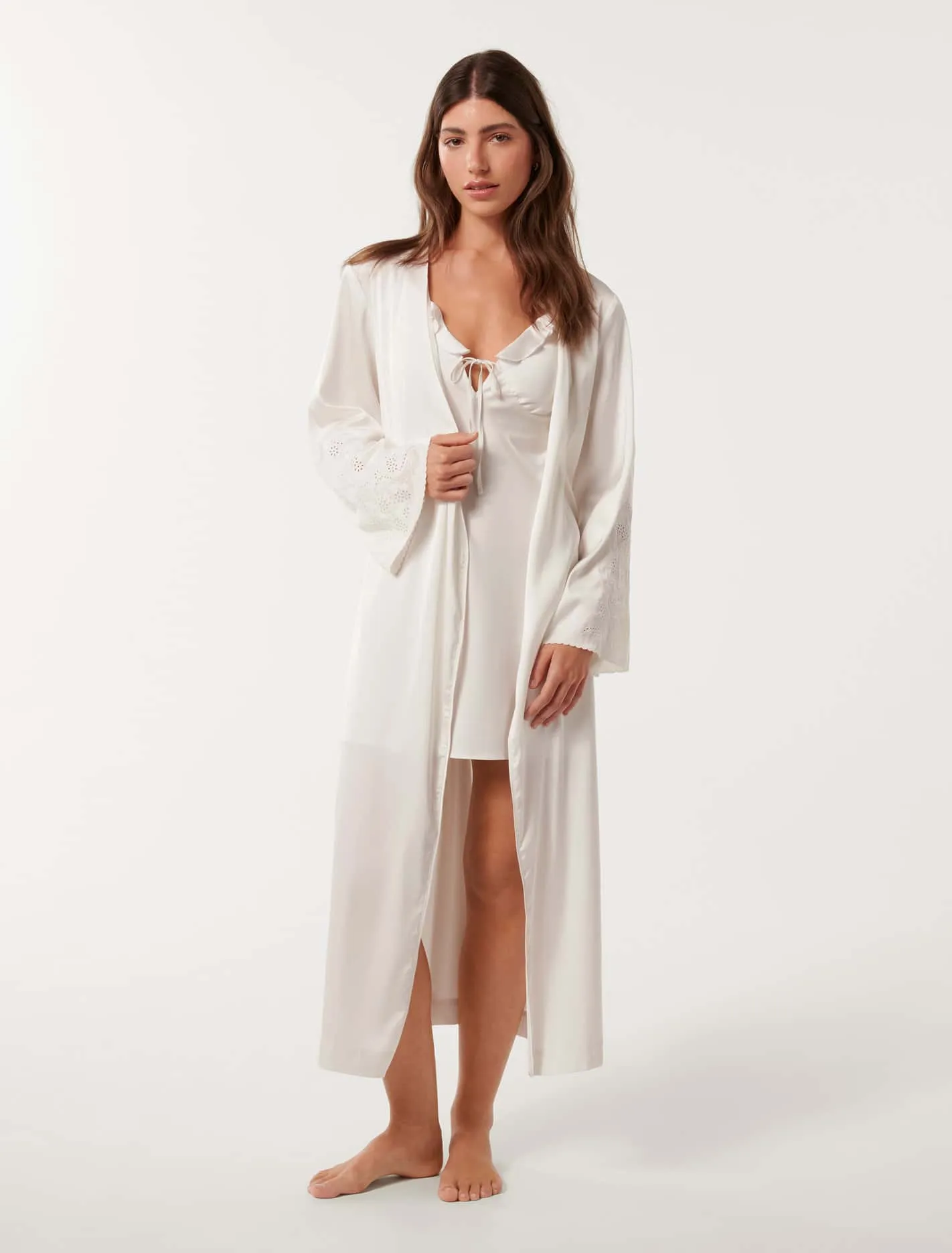 Amara Full Length Embroidered Gown