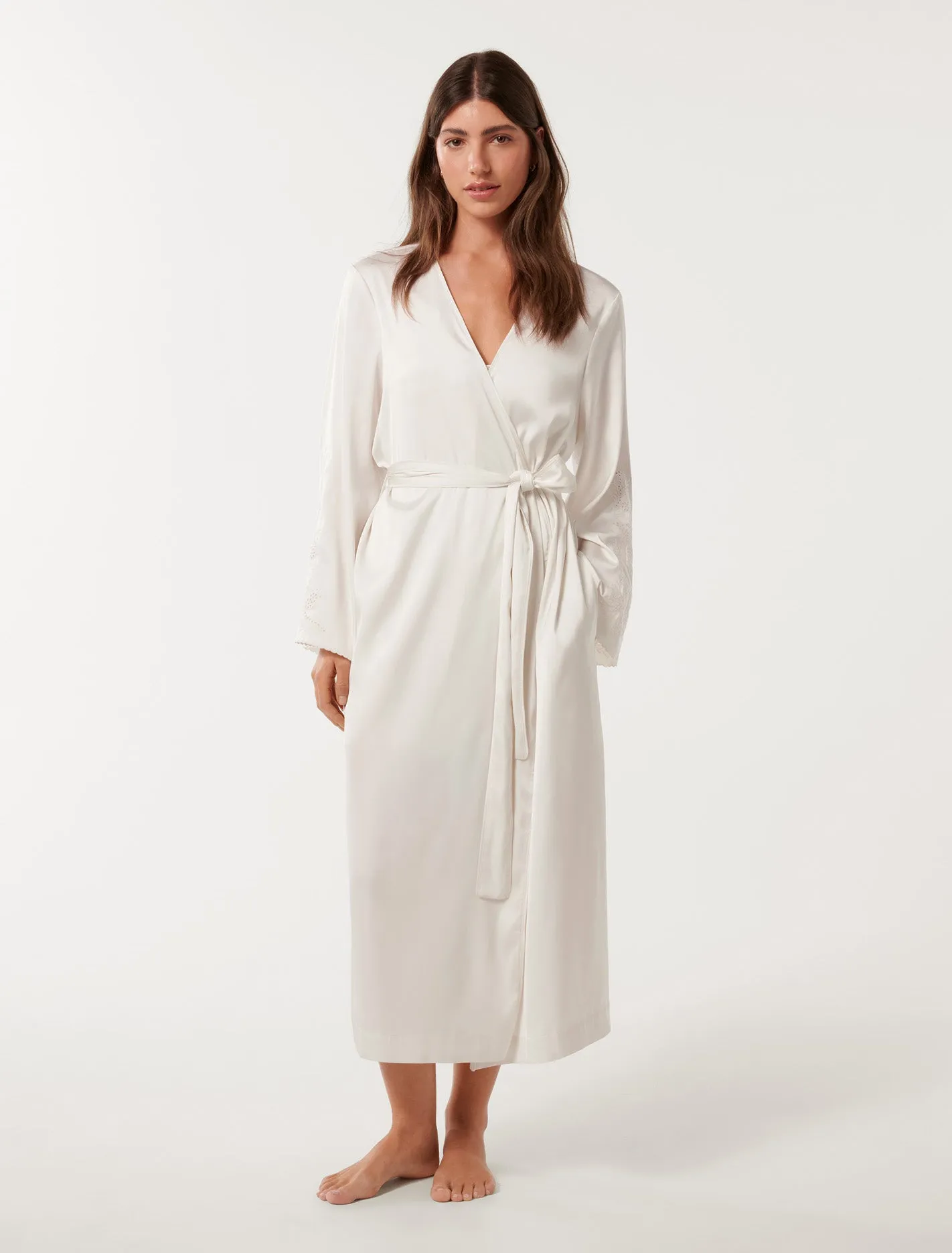 Amara Full Length Embroidered Gown