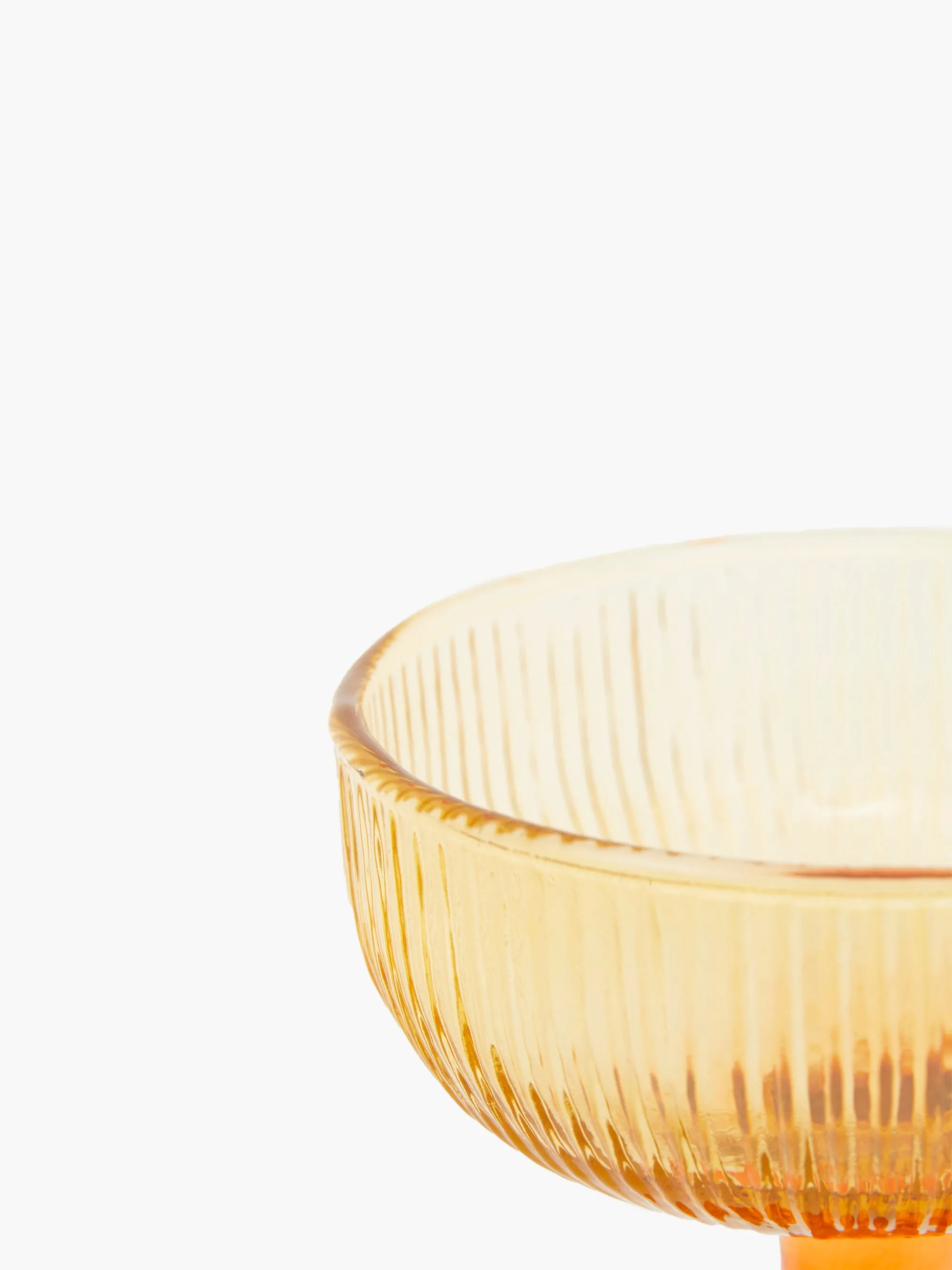Ambra Recycled Coupe Glass
