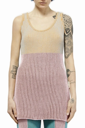 Andersson Bell Kaia Color-Block Knitted Mini Dress