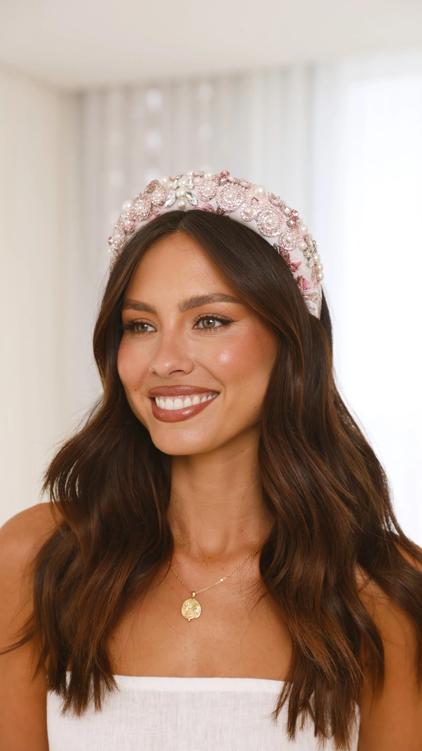 Anna Headband - Pink