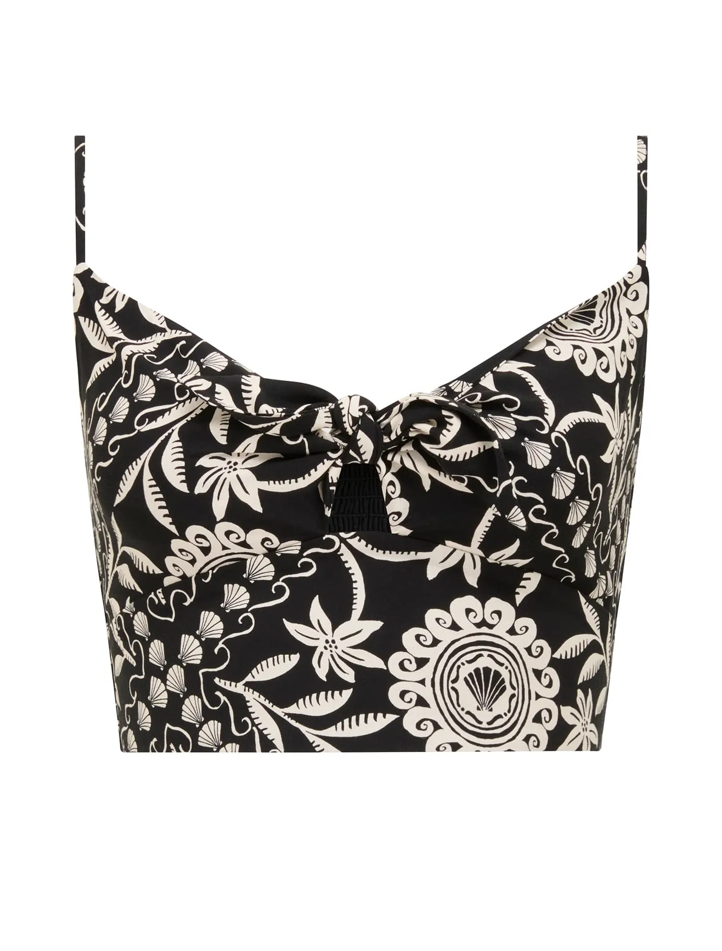Annie Tie Front Top