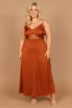 Ariel Dress - Rust