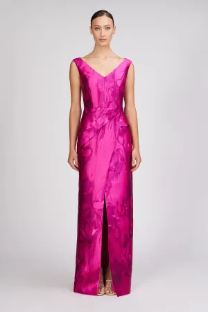 Astrid Column Gown