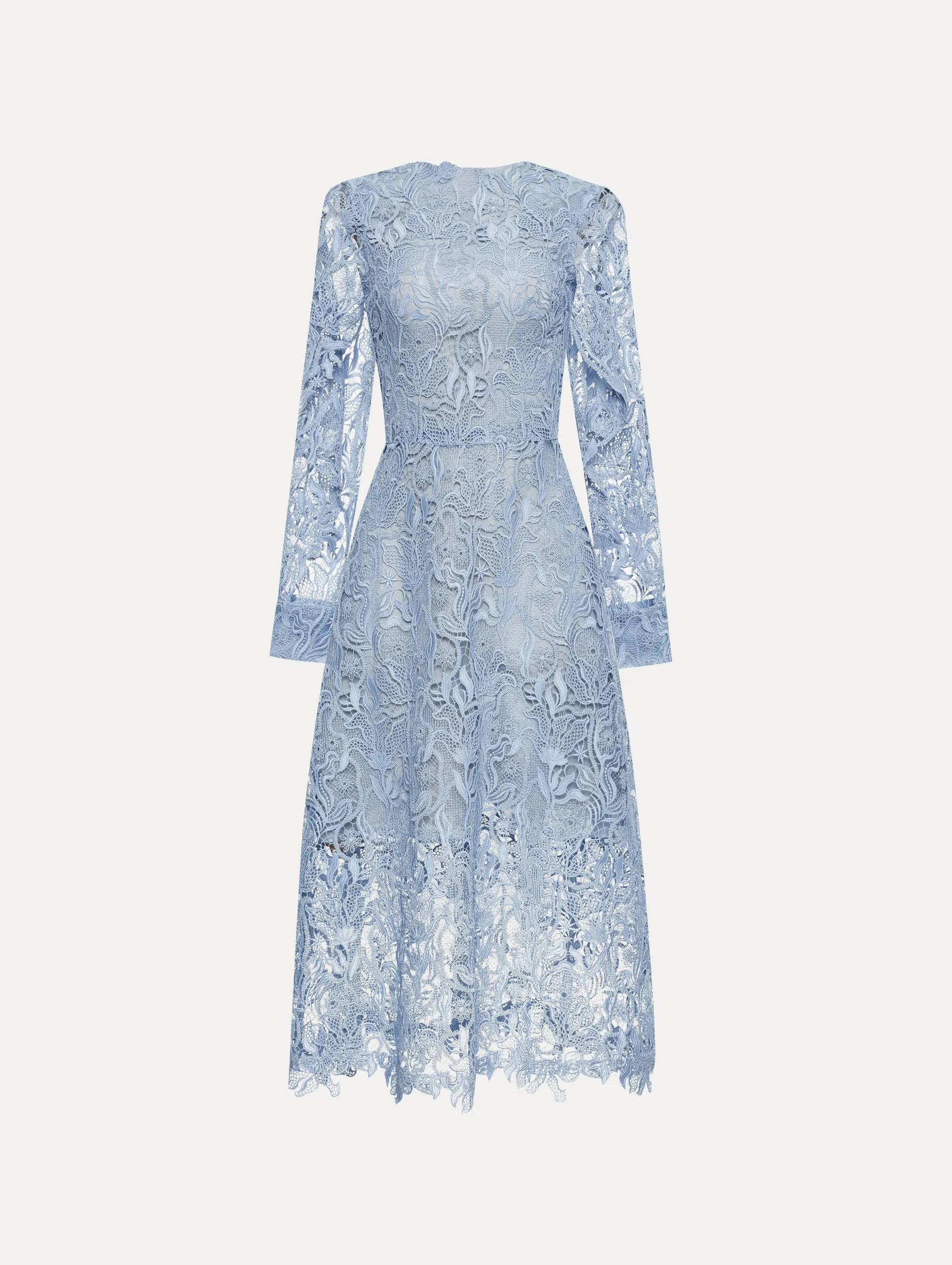 Bellflower Guipure Dress