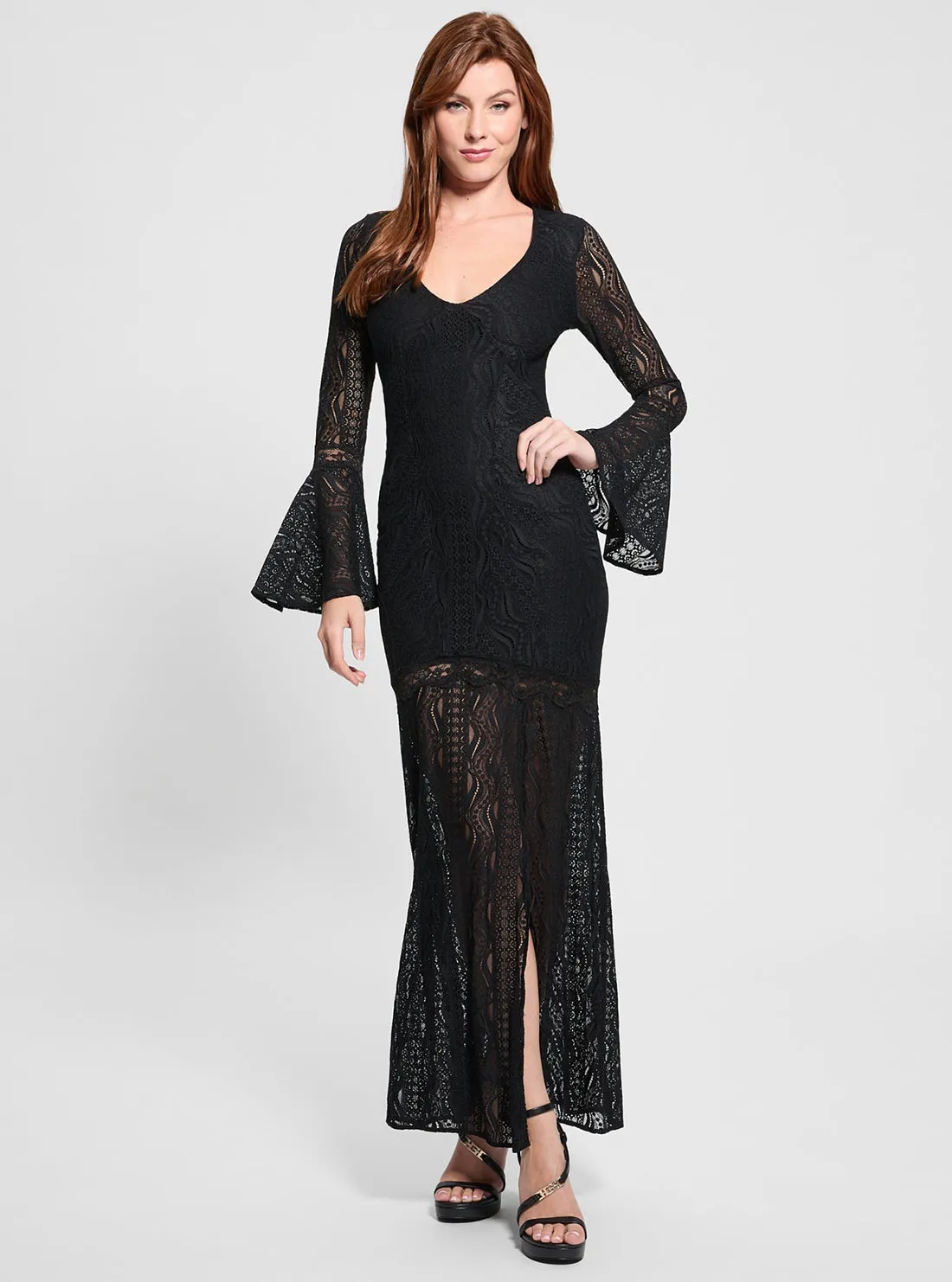 Black Phoenix Maxi Dress