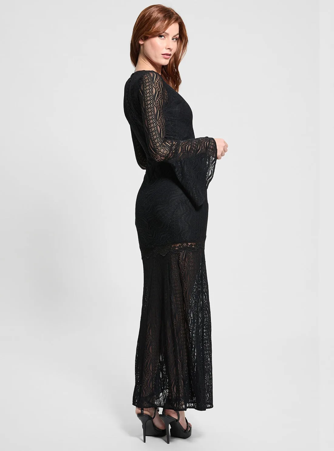 Black Phoenix Maxi Dress