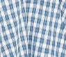 Blue Checker Swing Dress