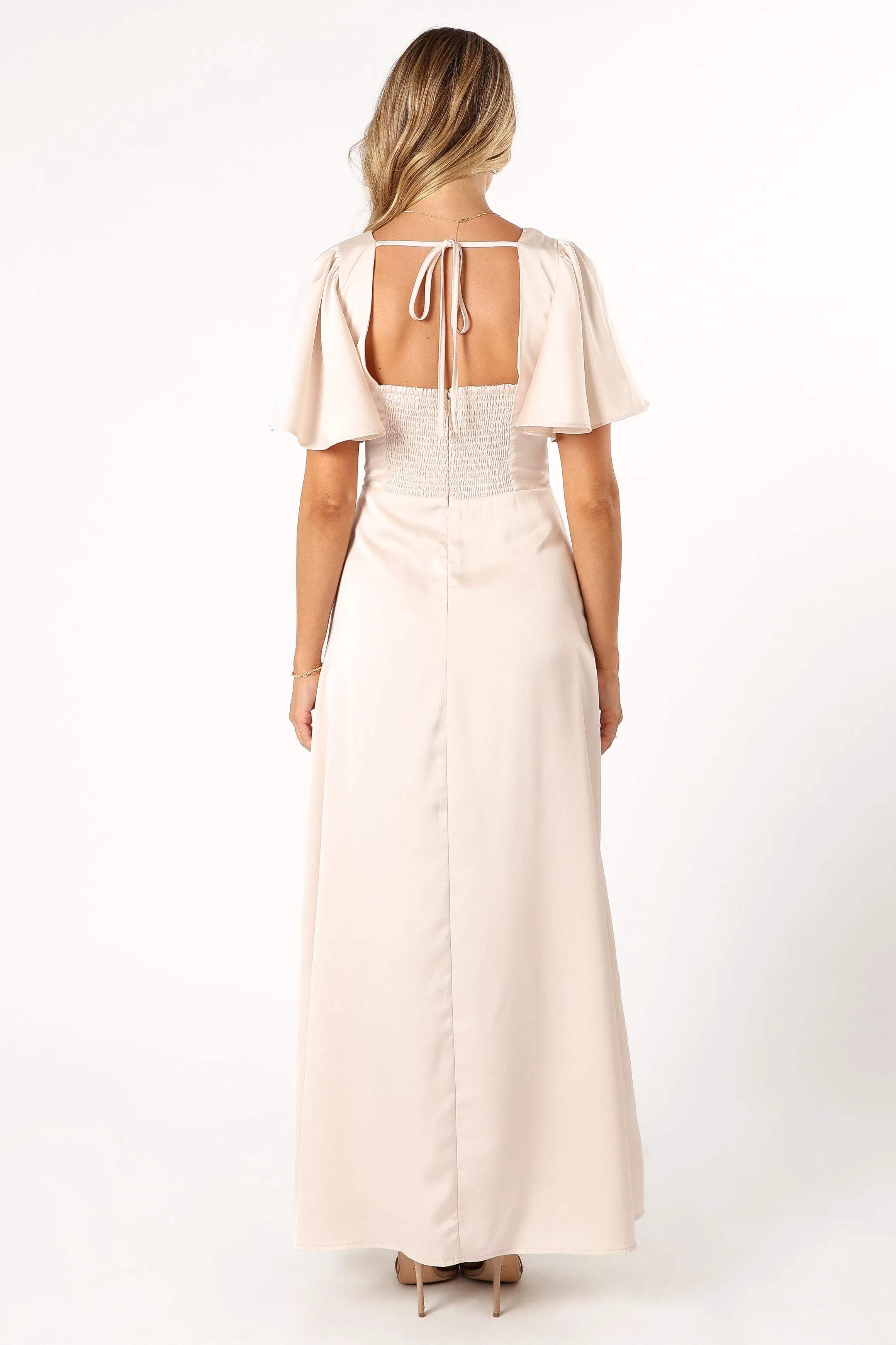 Casper Maxi Dress - Pearl