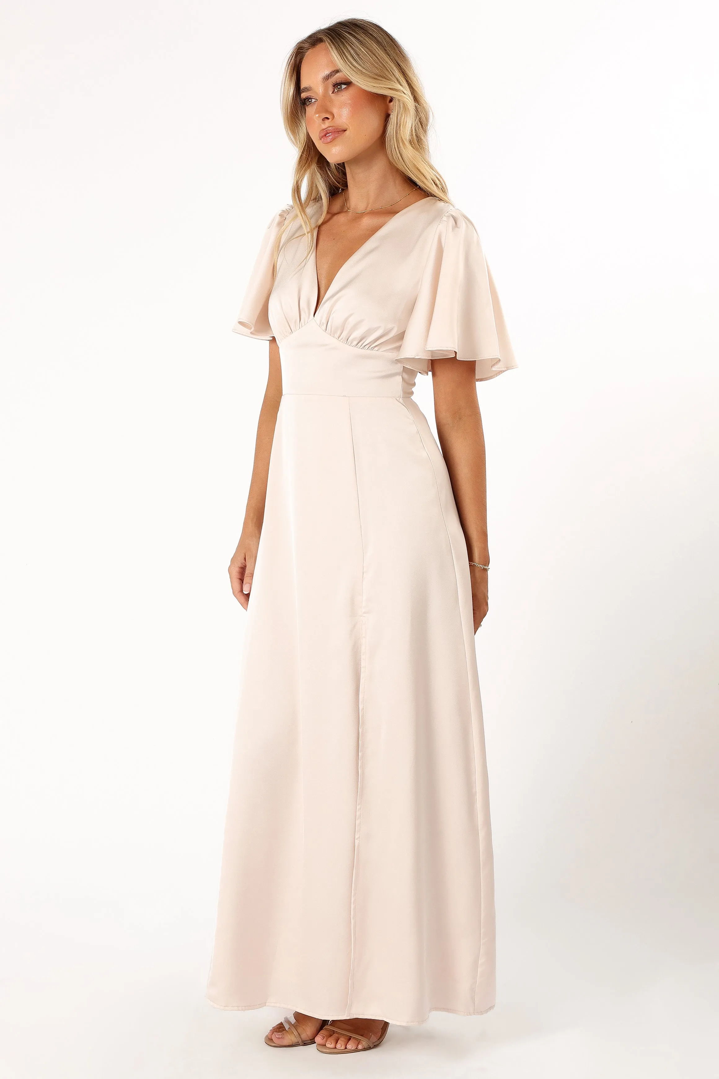Casper Maxi Dress - Pearl