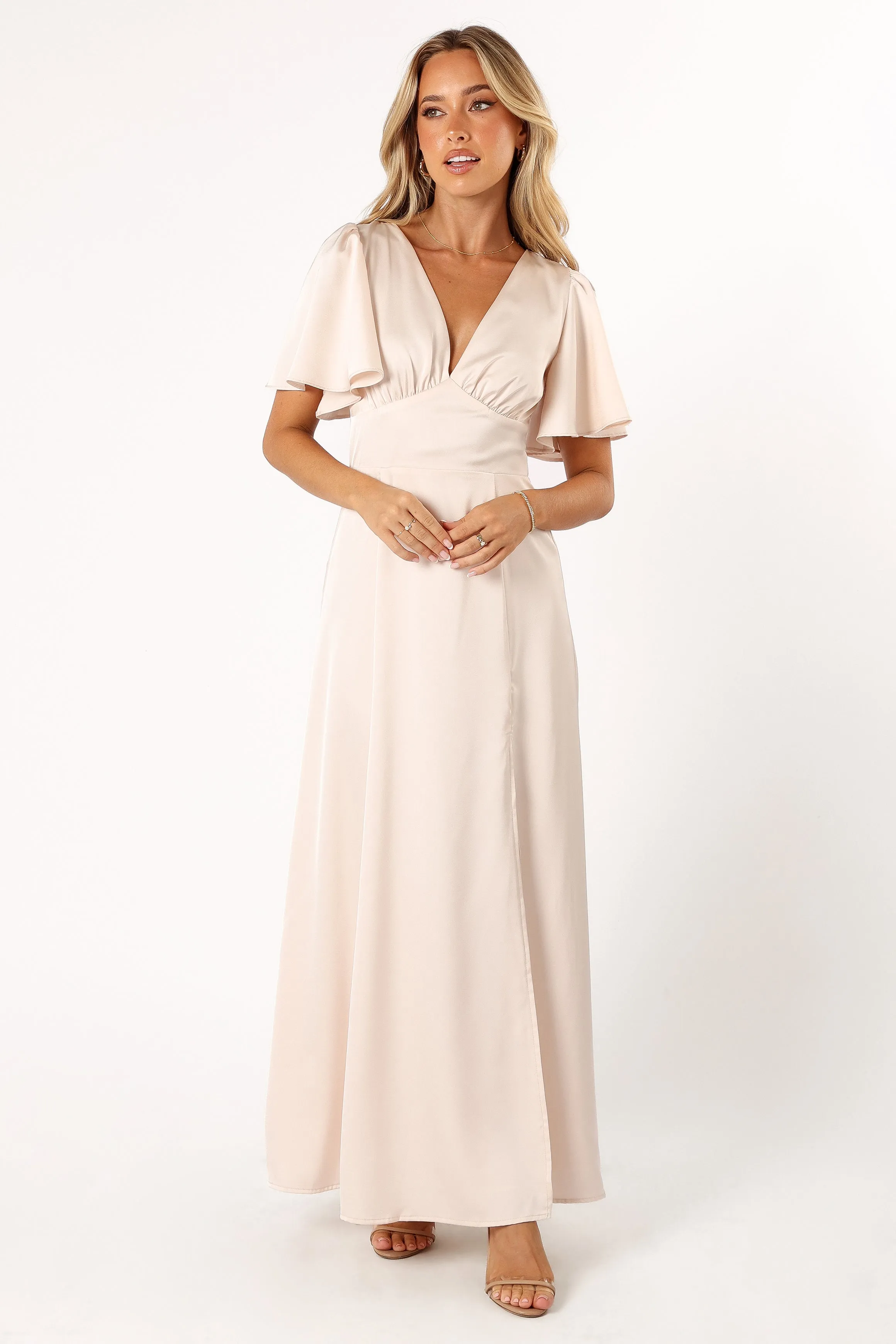 Casper Maxi Dress - Pearl