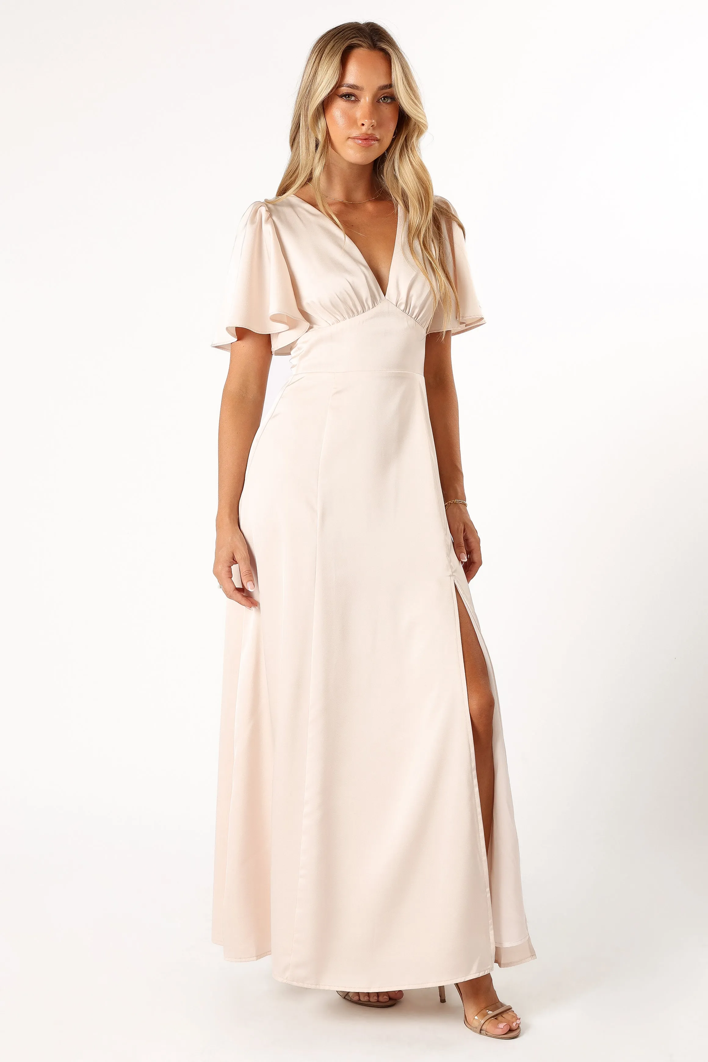 Casper Maxi Dress - Pearl