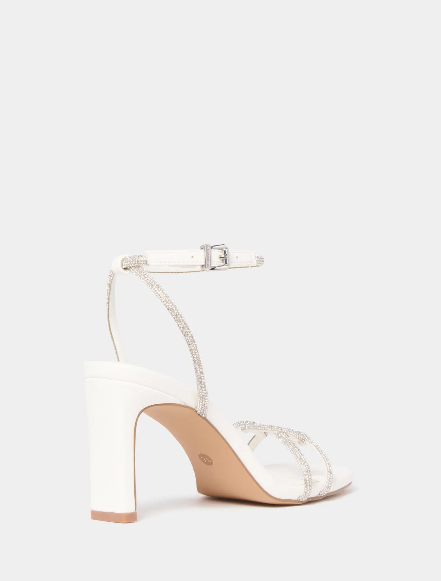 Celeste Interlink Diamante Heel