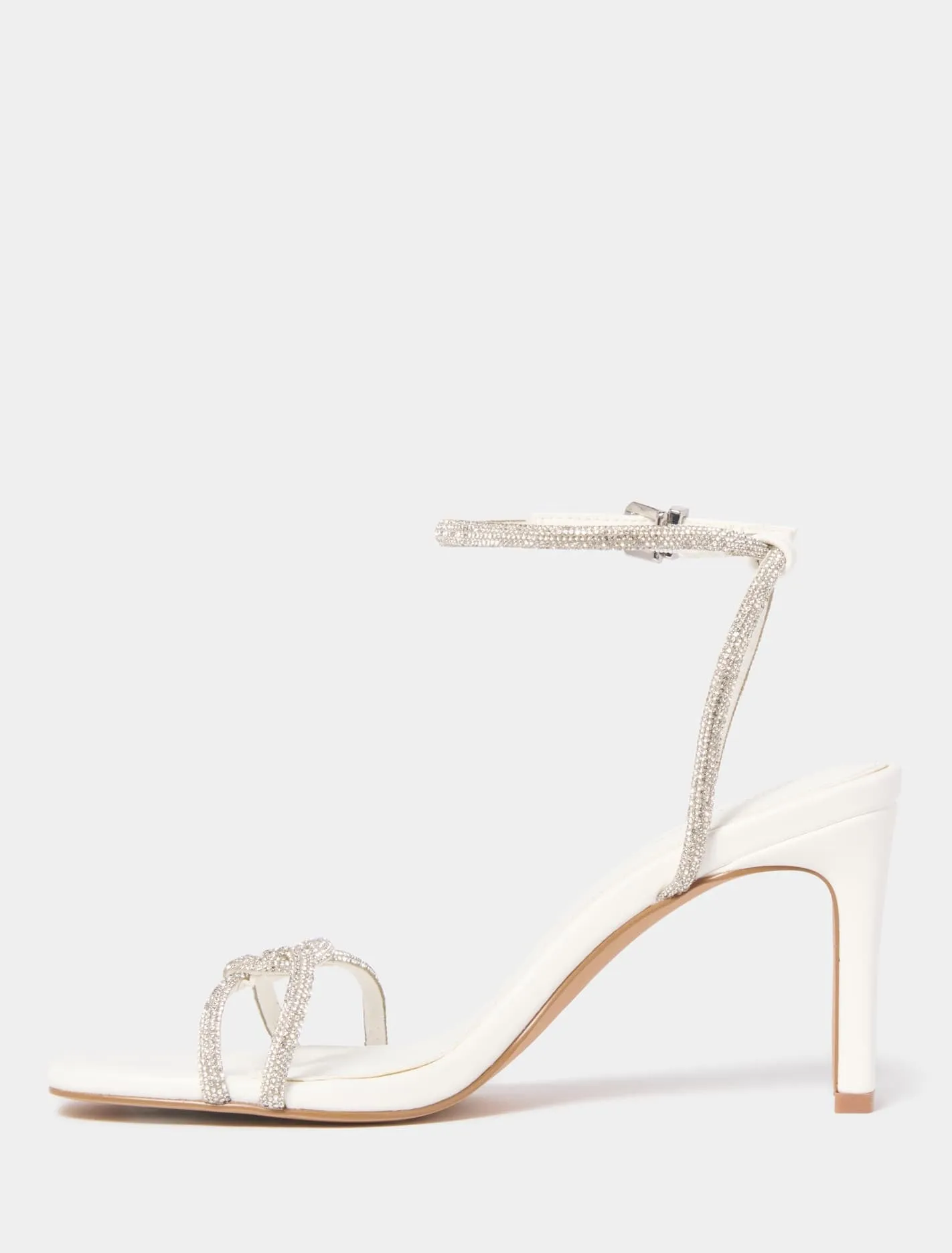 Celeste Interlink Diamante Heel