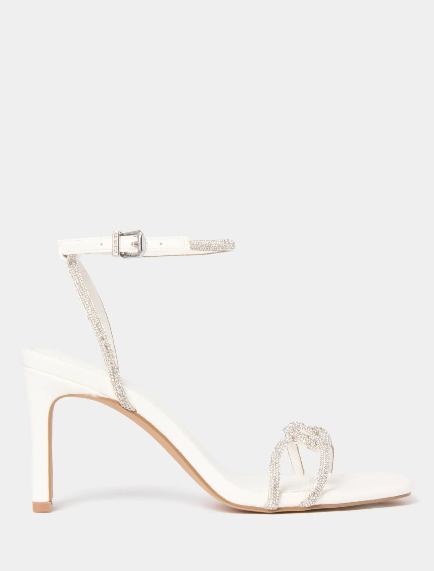 Celeste Interlink Diamante Heel