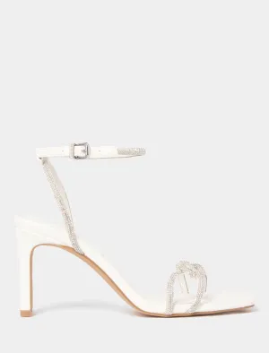 Celeste Interlink Diamante Heel