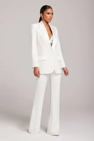 Charlotte White Blazer