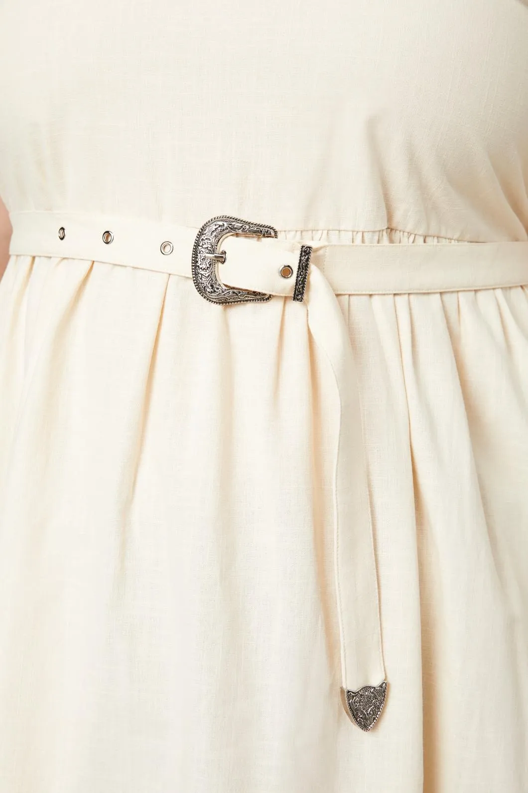 Curve Saloon Midi Dress