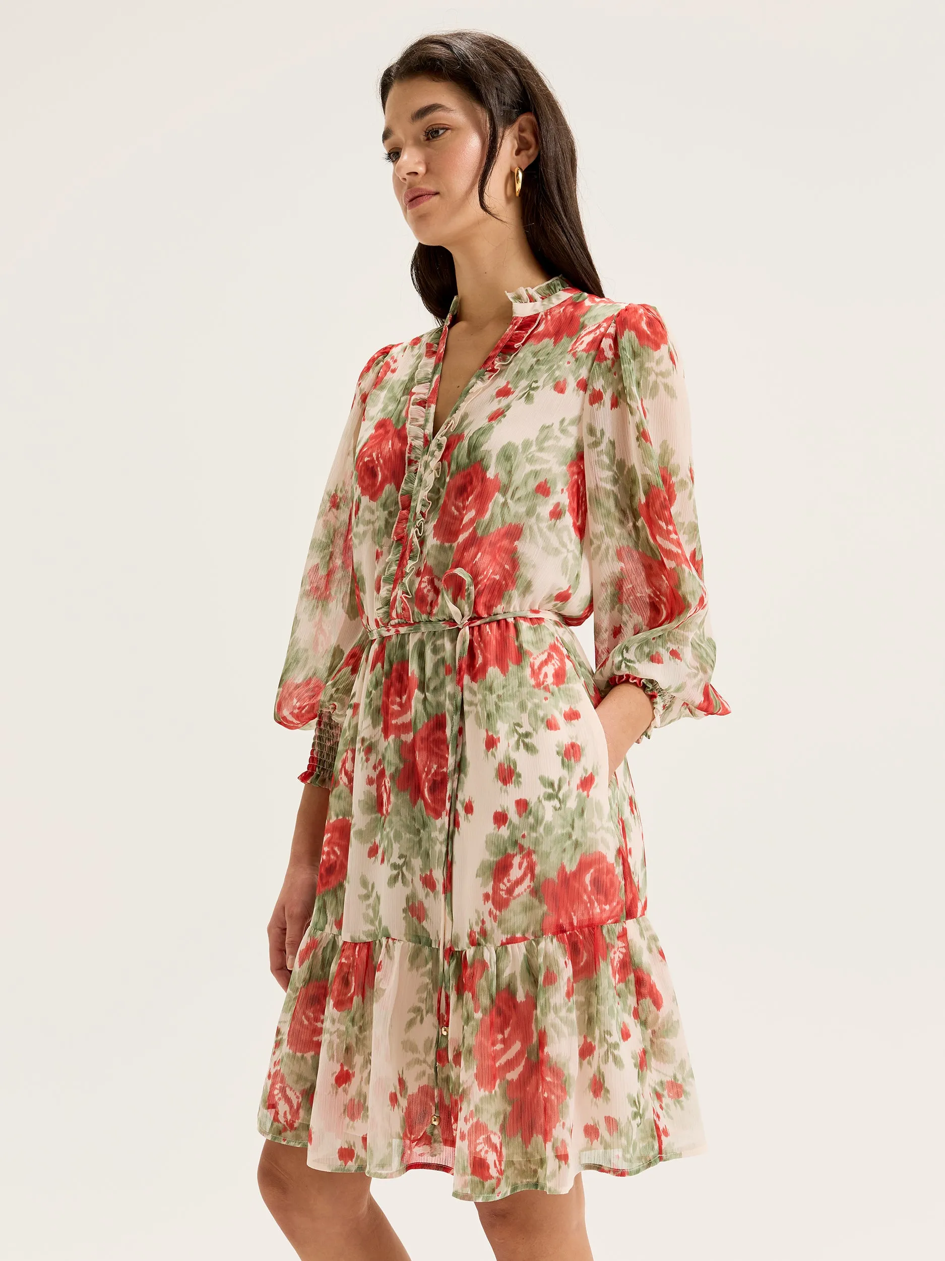 De La Rose Mini Dress
