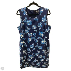 Dress Casual Midi By Lands End In Blue, Size: Xl