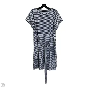 Dress Work By Clothes Mentor In Black & White, Size: Xl