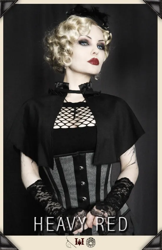 Edwardian Pleated Caplet