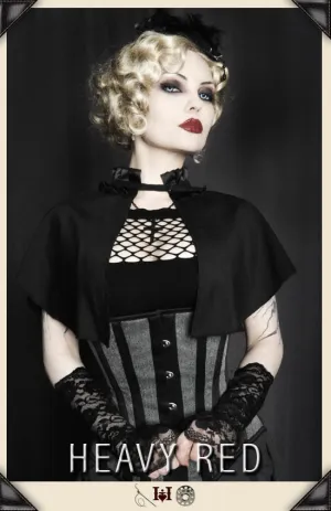 Edwardian Pleated Caplet