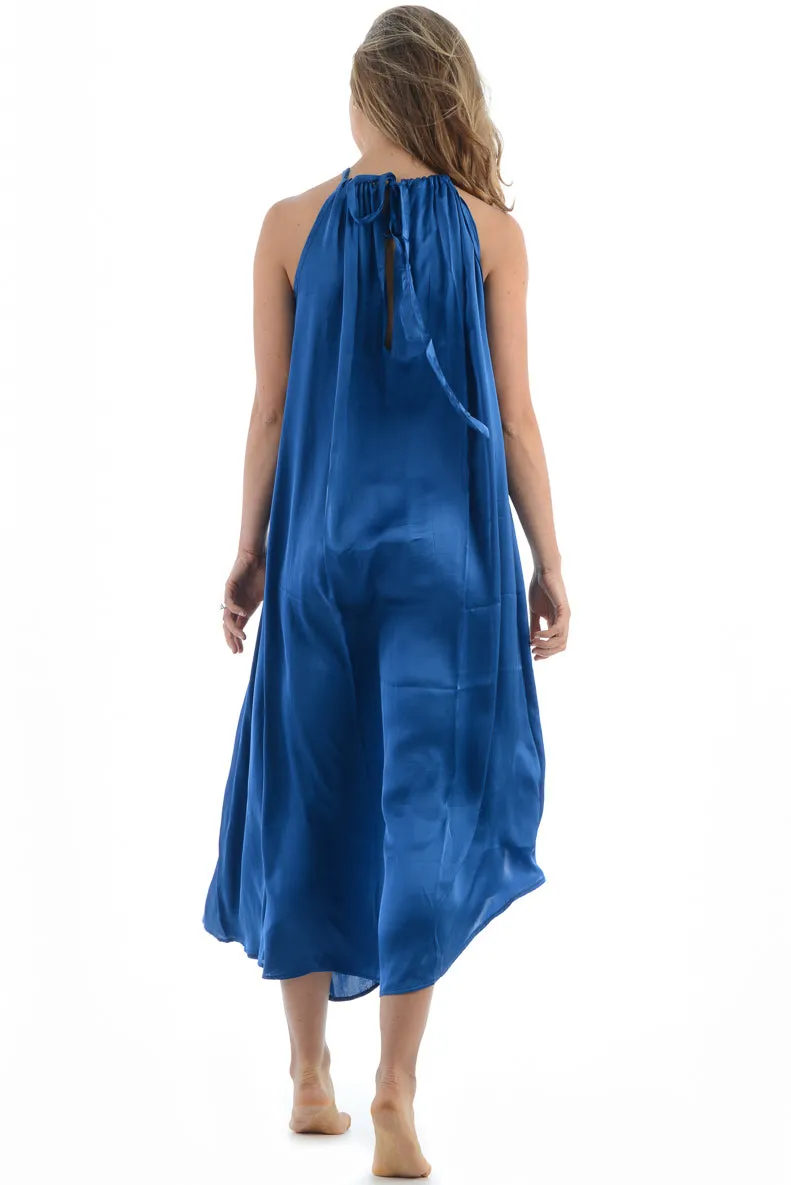 Elizabeth Dress / Lapis Silk