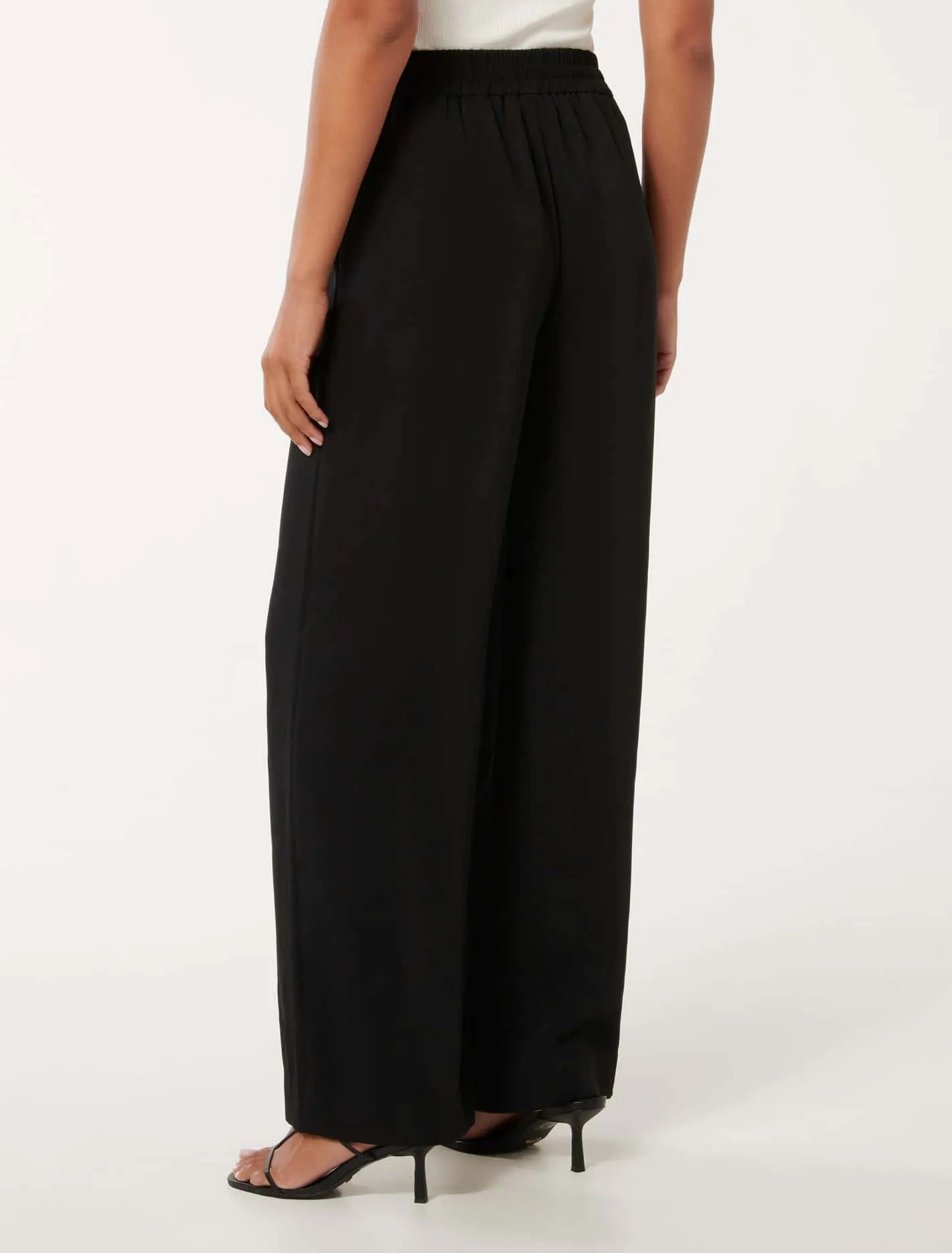 Enya Elastic Wide Leg Pants