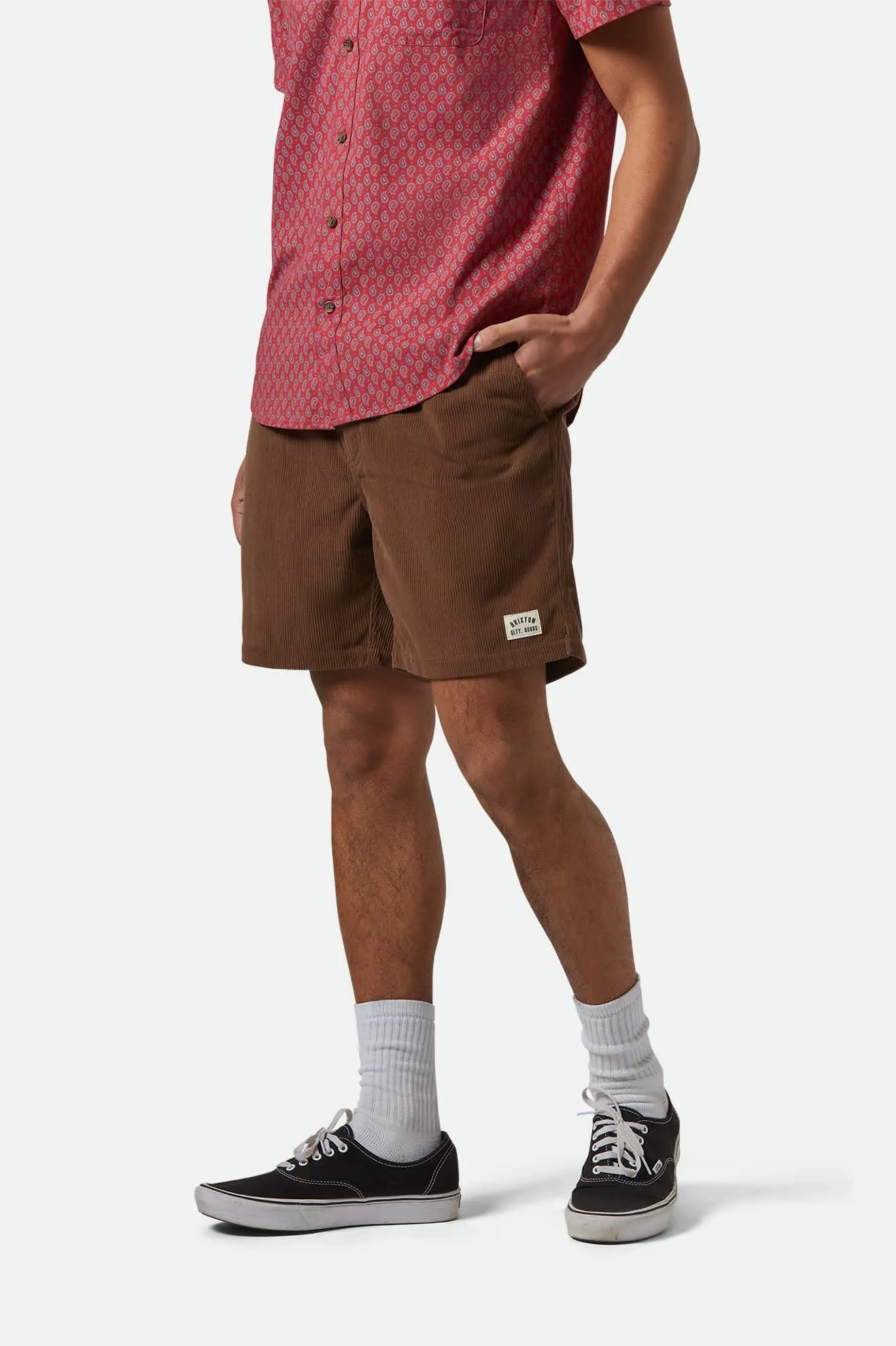 Everyday Corduroy Short - Pinecone Brown