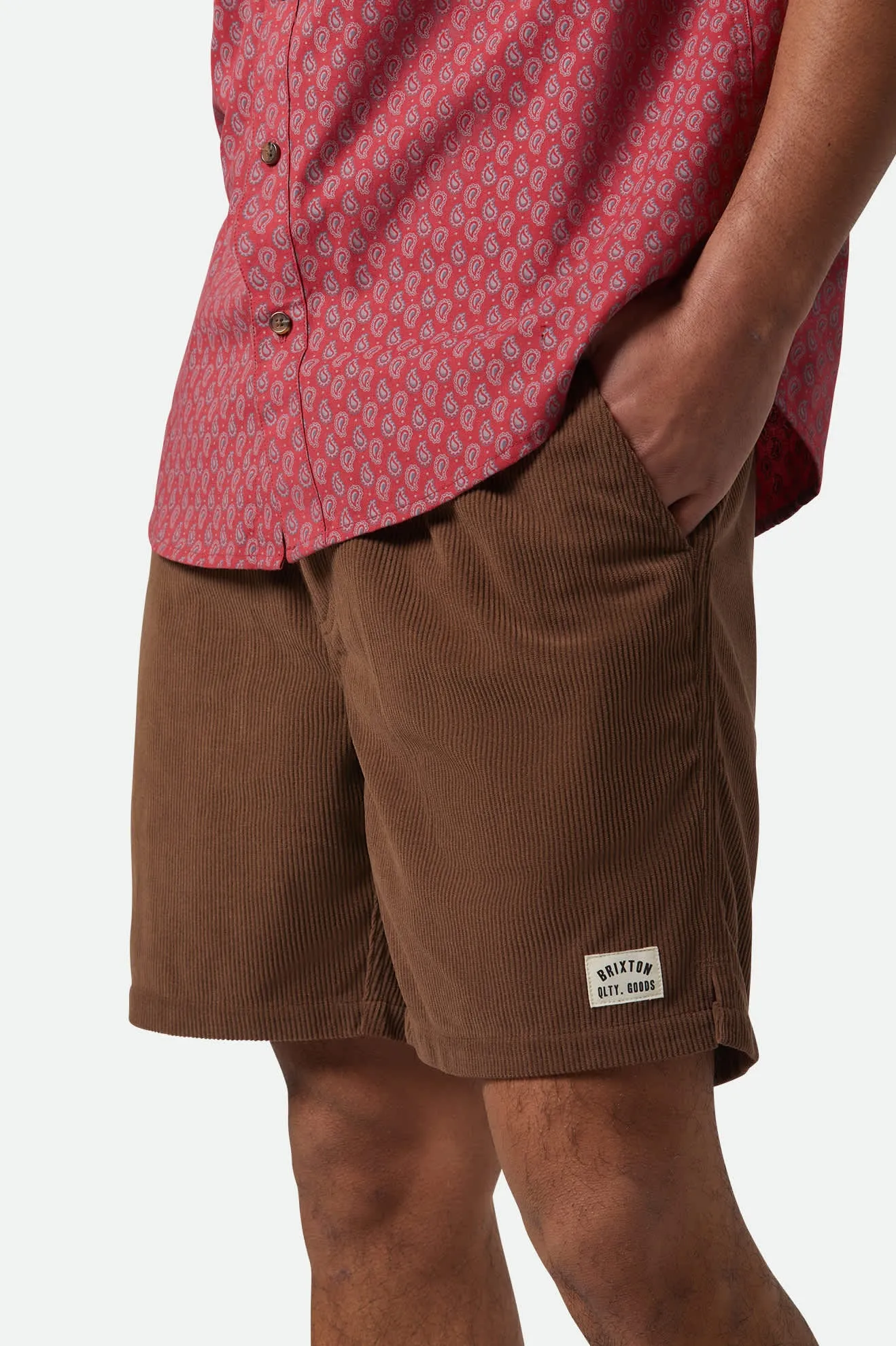 Everyday Corduroy Short - Pinecone Brown