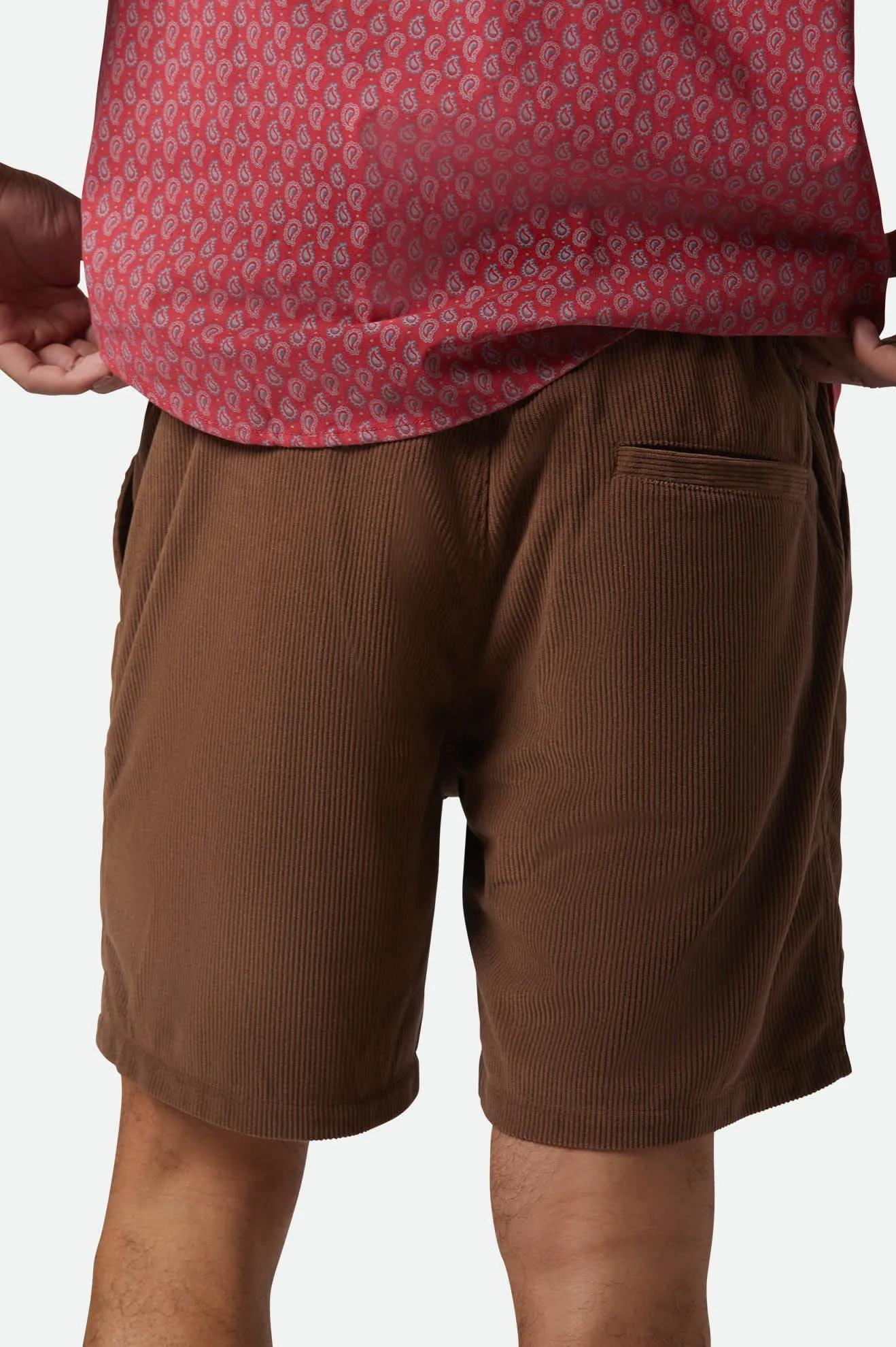 Everyday Corduroy Short - Pinecone Brown
