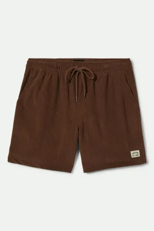 Everyday Corduroy Short - Pinecone Brown