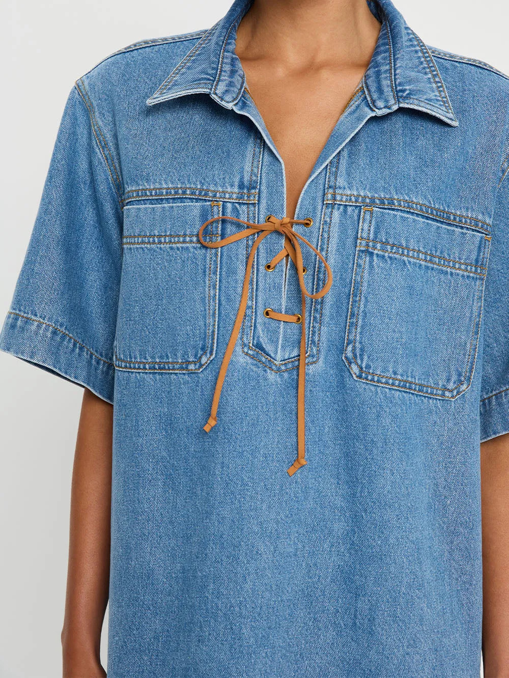 Evie Denim Dress