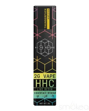 Hi On Nature 2g HHC Cocktail Live Resin Vape - Thunderfuck