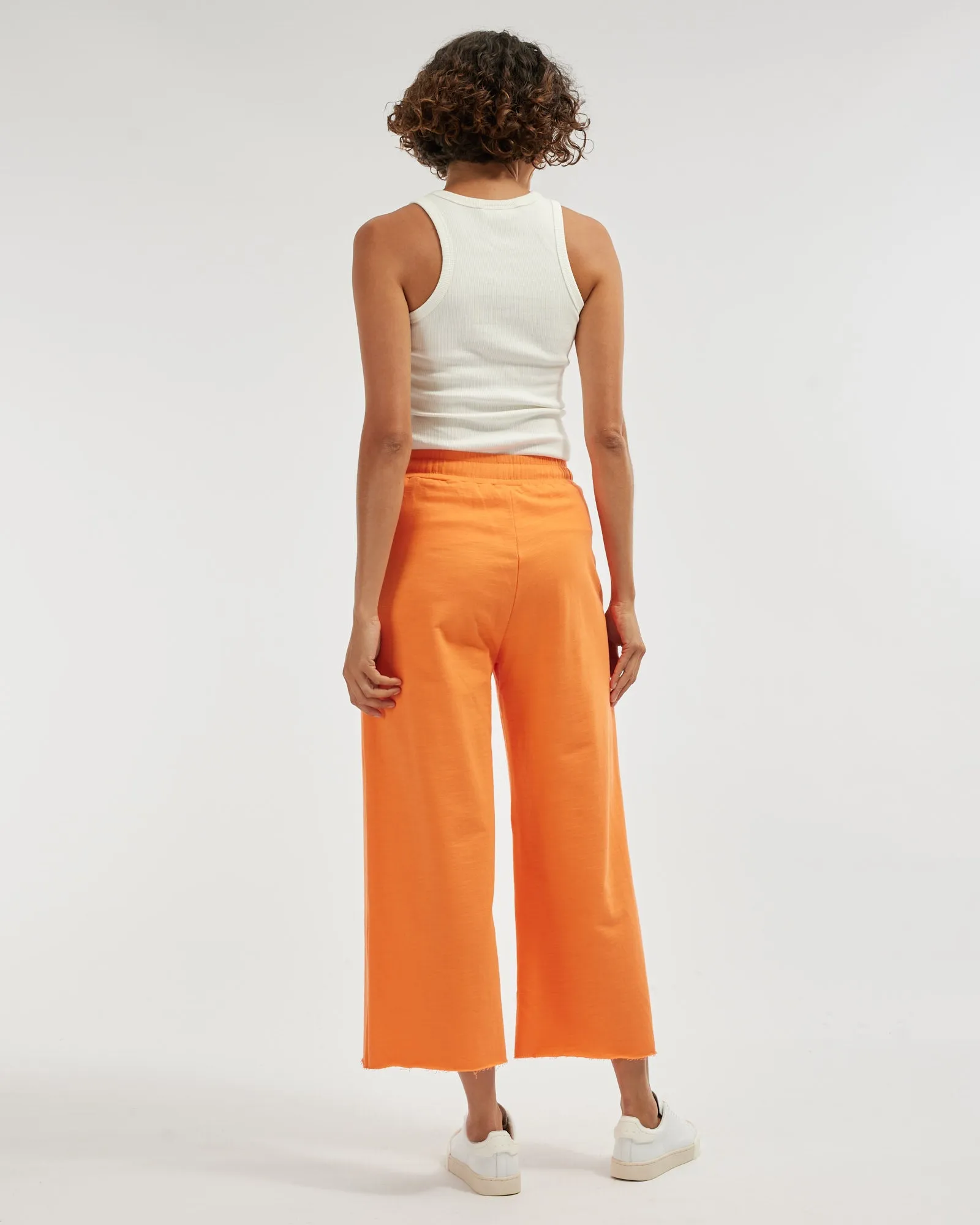 Jamie Wide Leg Pant - Orange