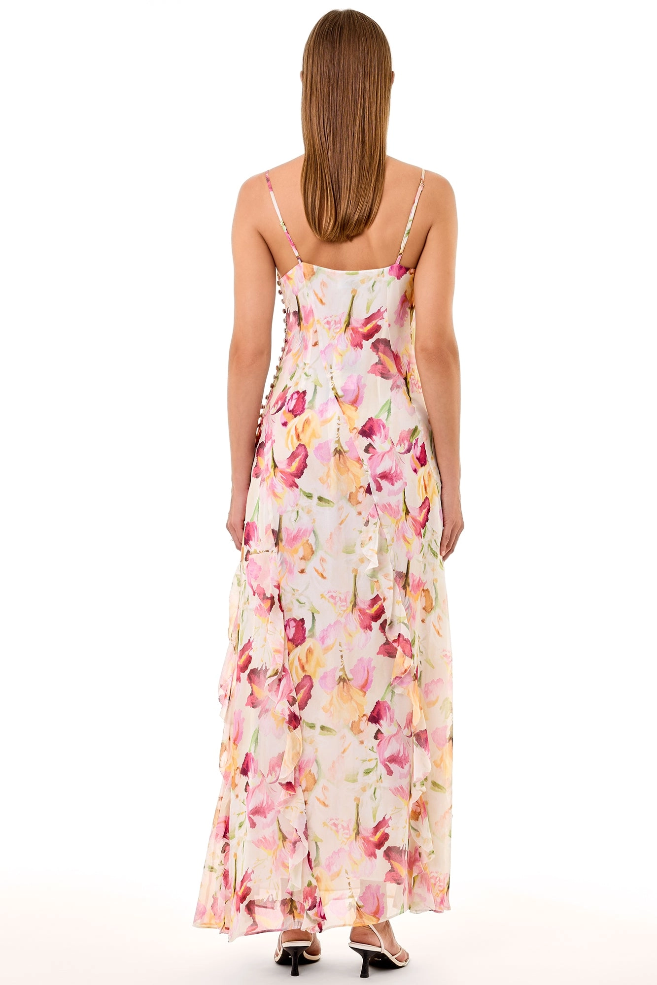 KAMILA GOWN - LUNA IVORY WILDFLOWER