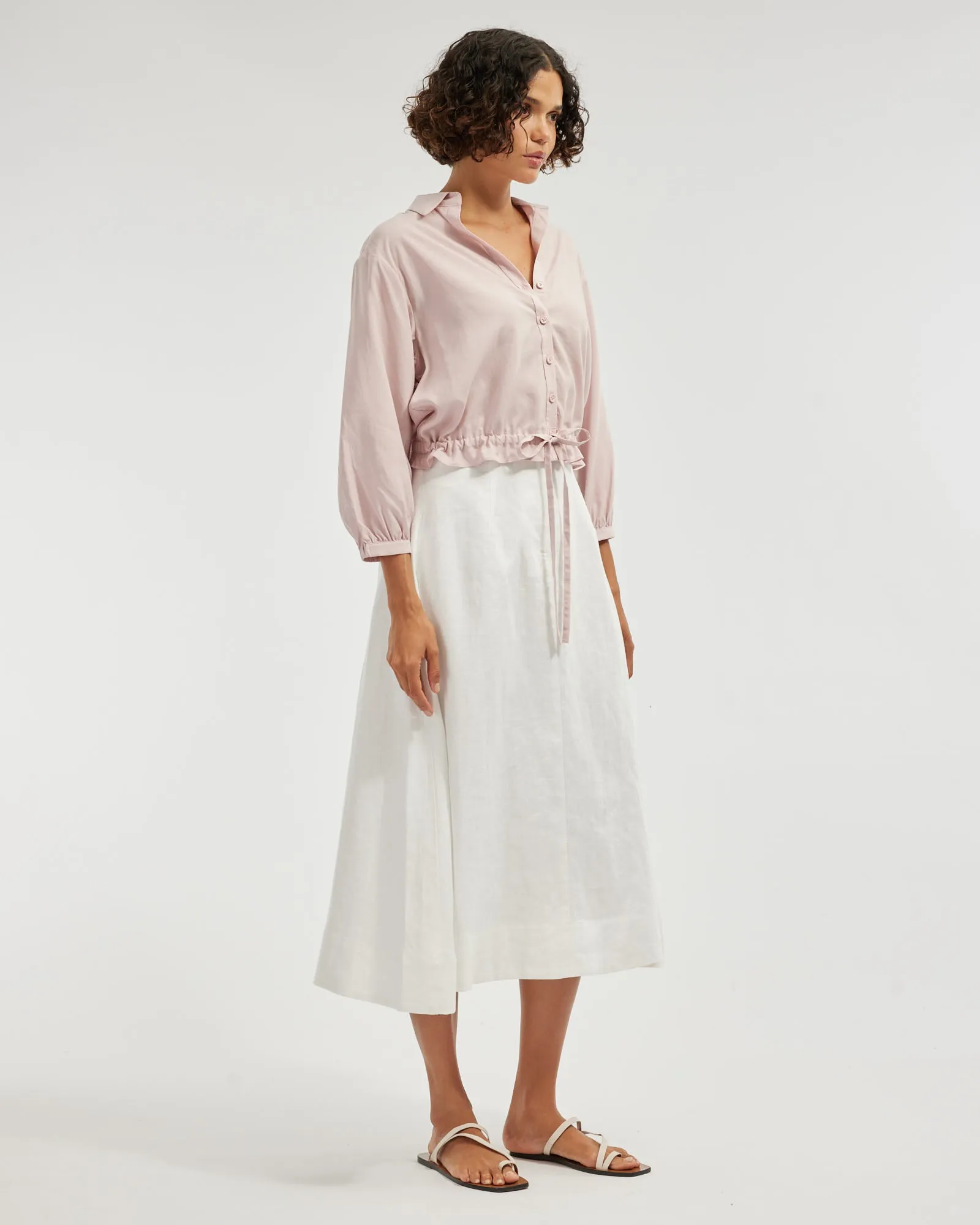 Kate Long Sleeve Top - Blush