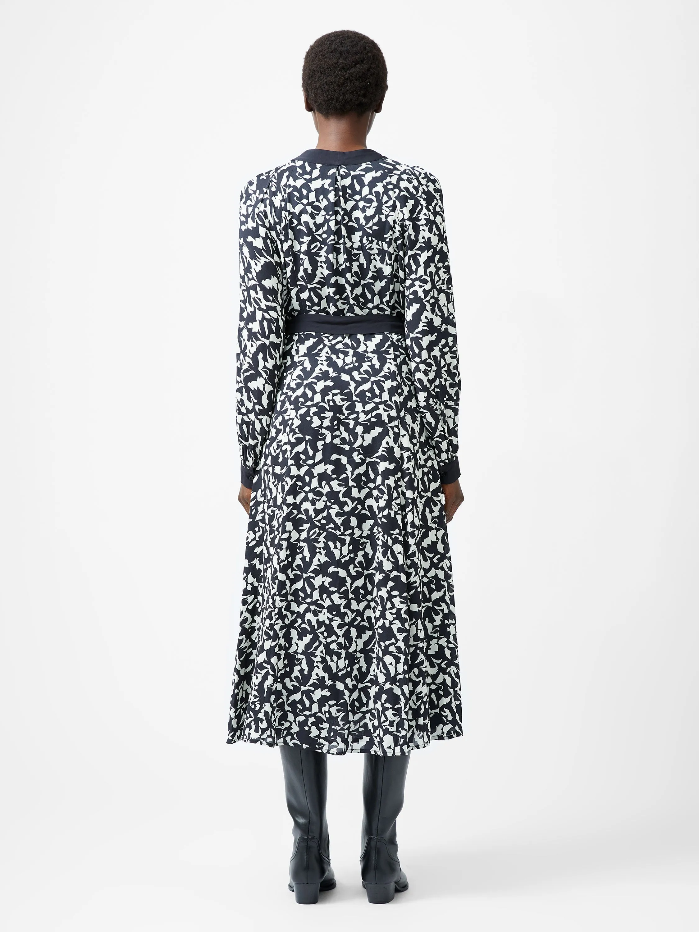 Kelly Almere Crepe Midi Dress