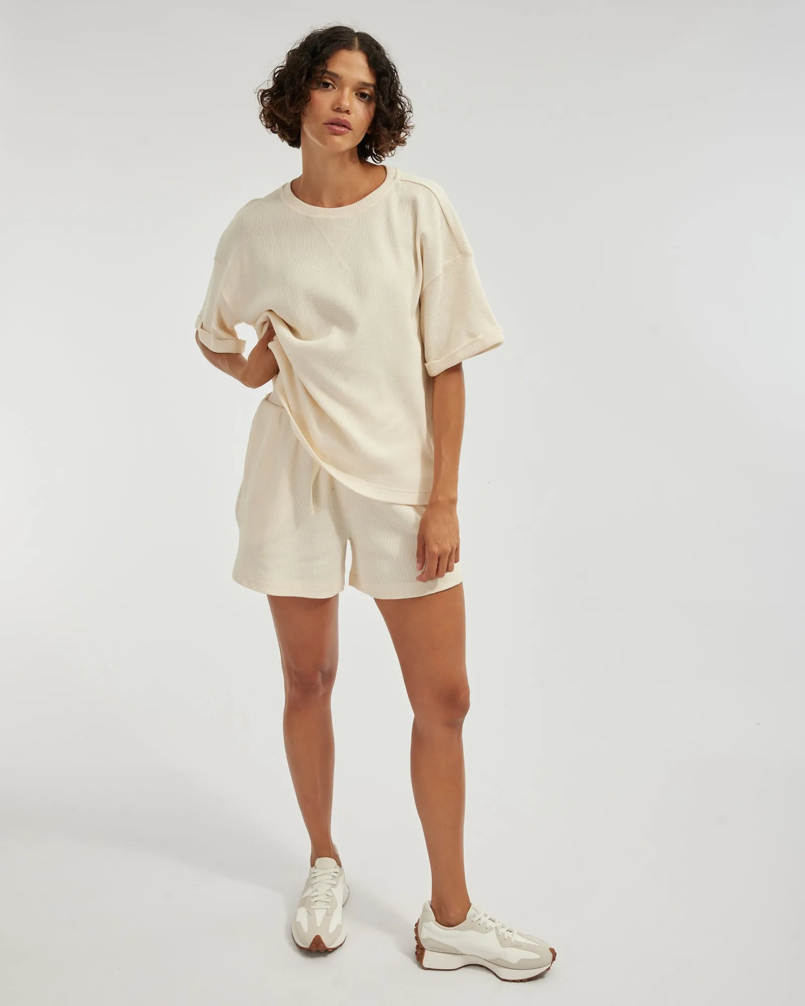 Laurie Waffle Set - Cream