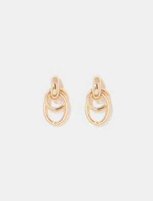 Layton Oval Loop Earrings