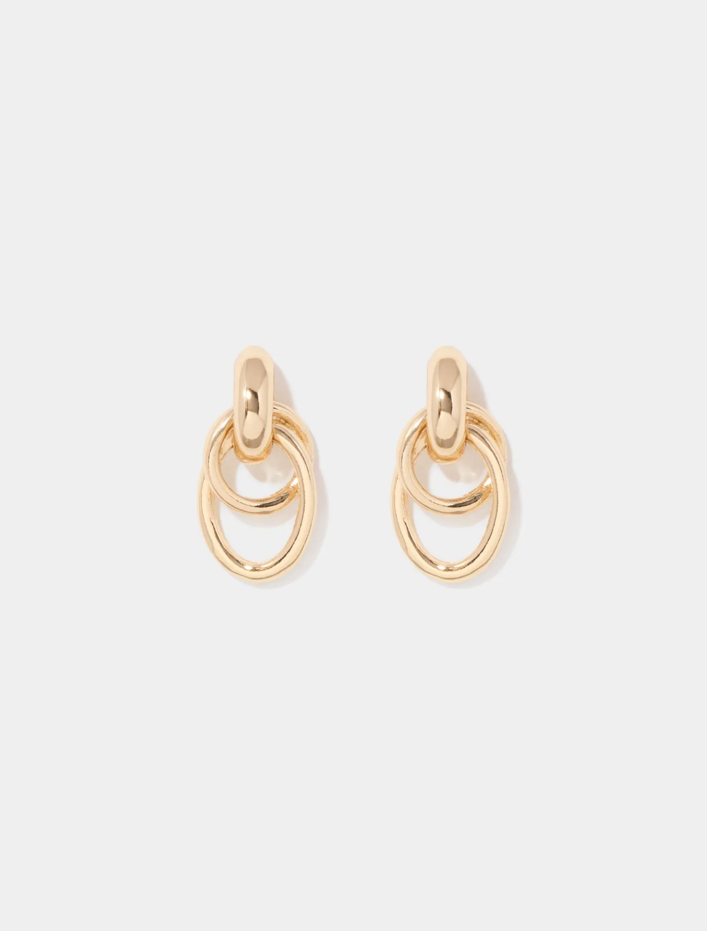 Layton Oval Loop Earrings