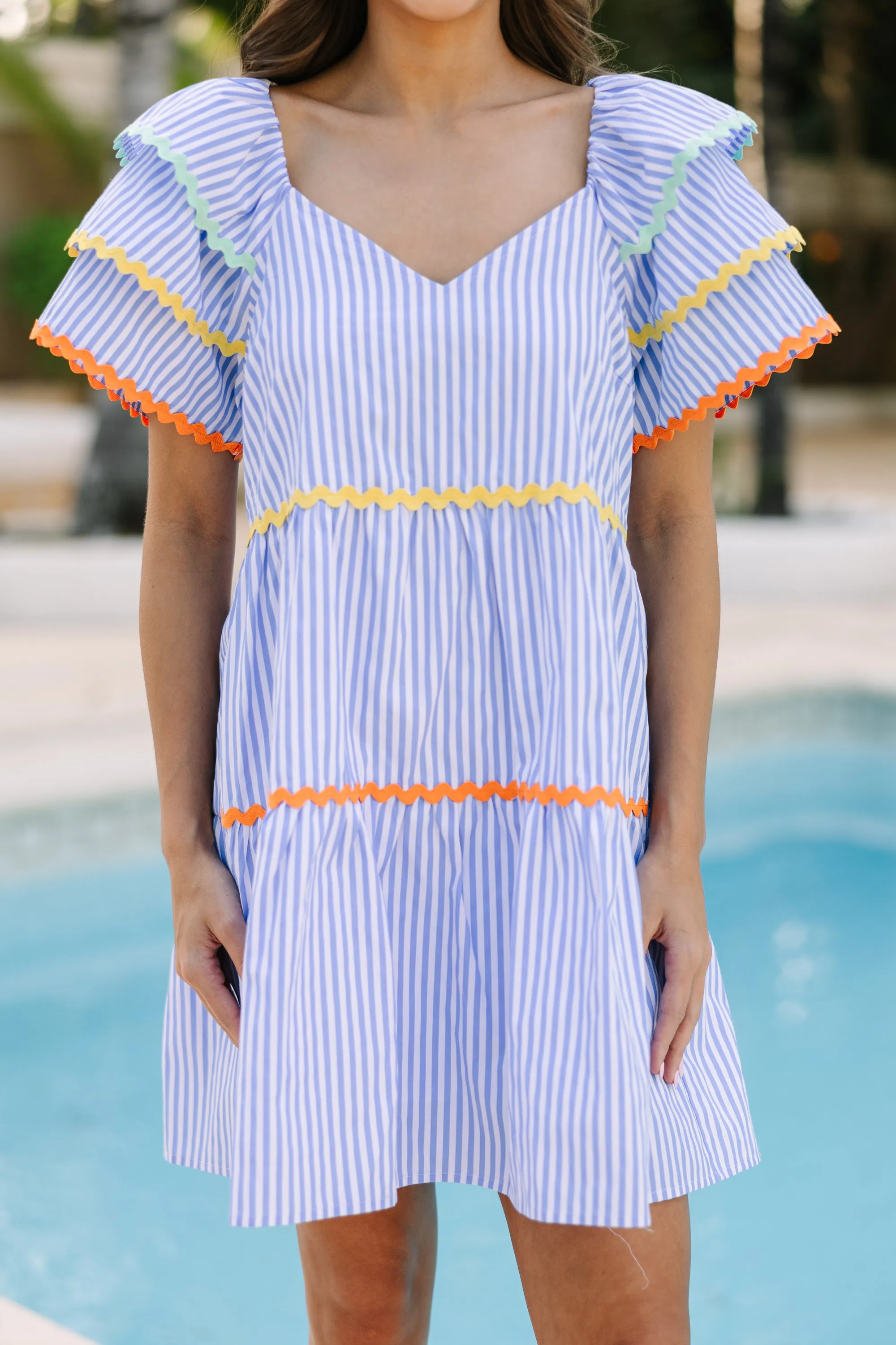 Lift You Up Blue Dress