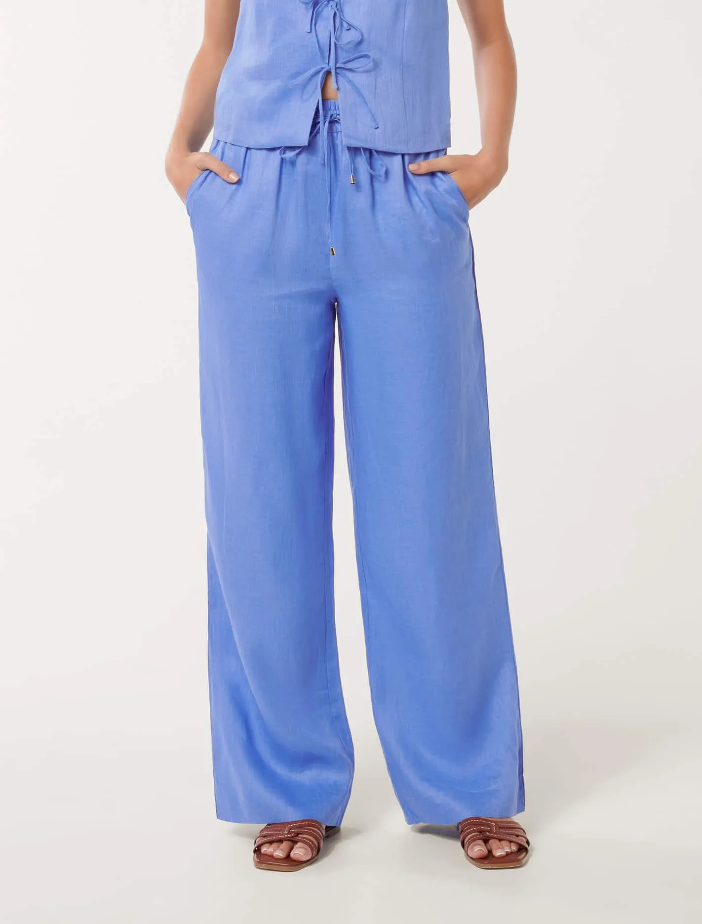 Logan Drawstring Straight Leg Pants