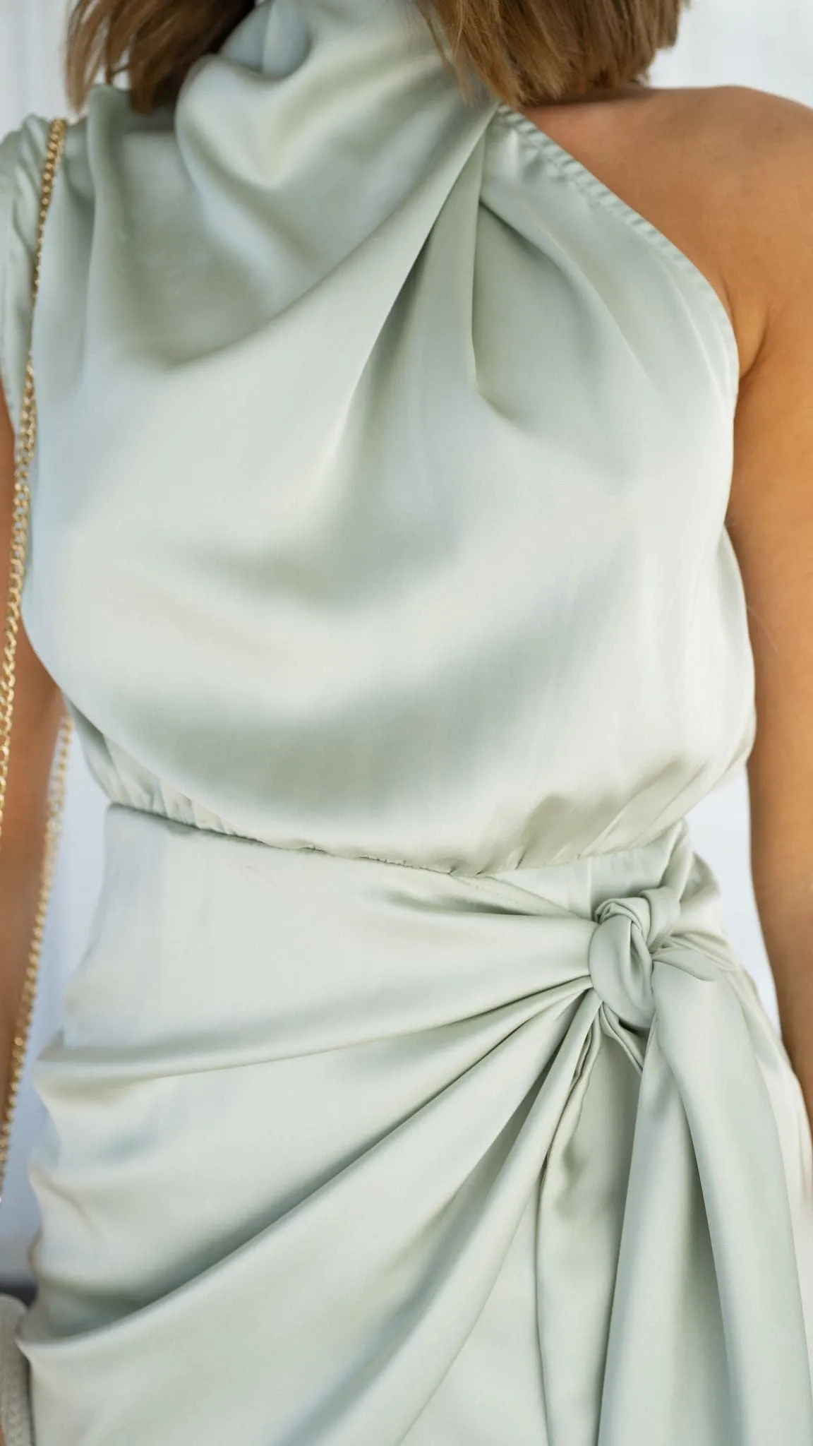 Maleri Mini Dress - Olive