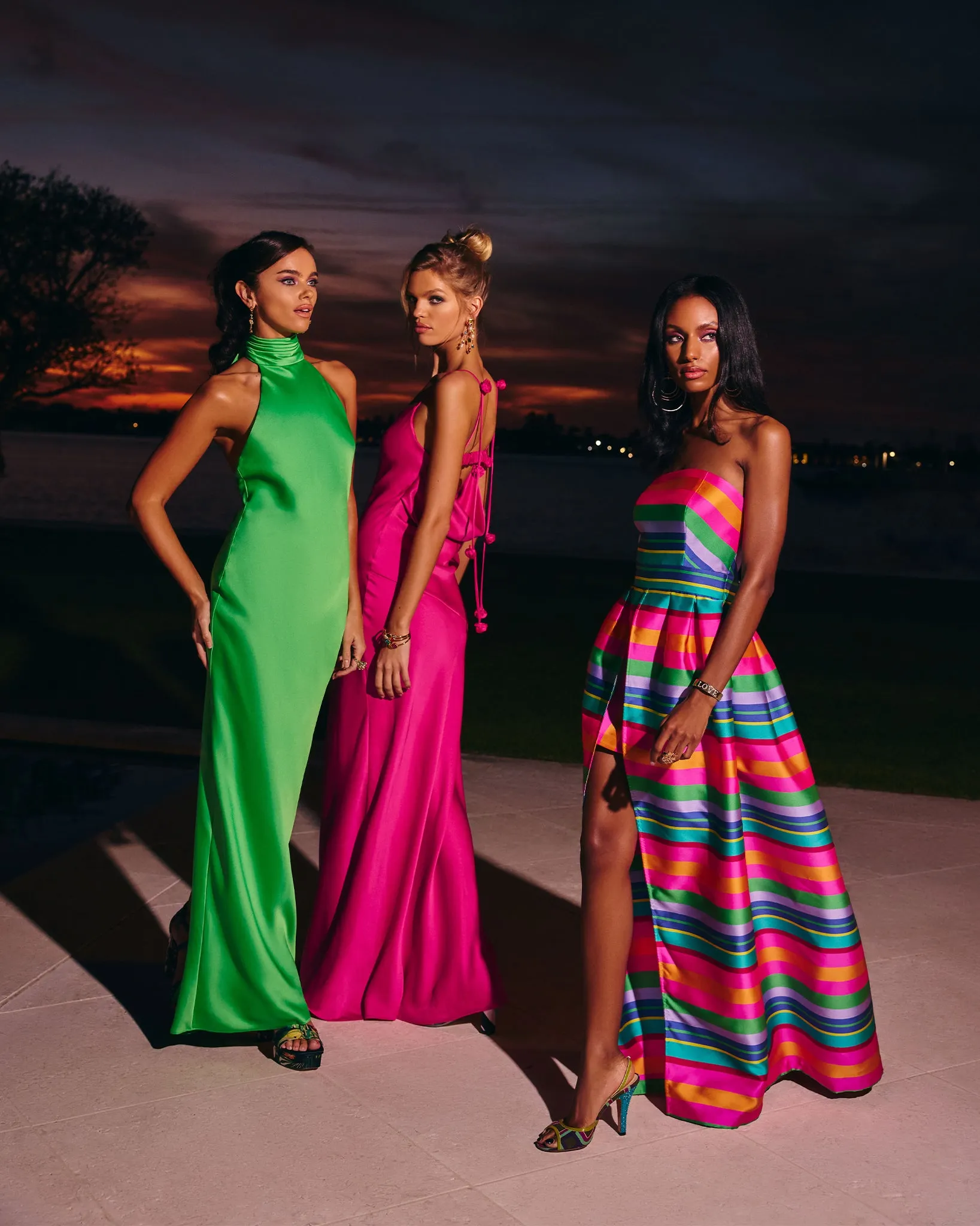 Micah Strapless Gown