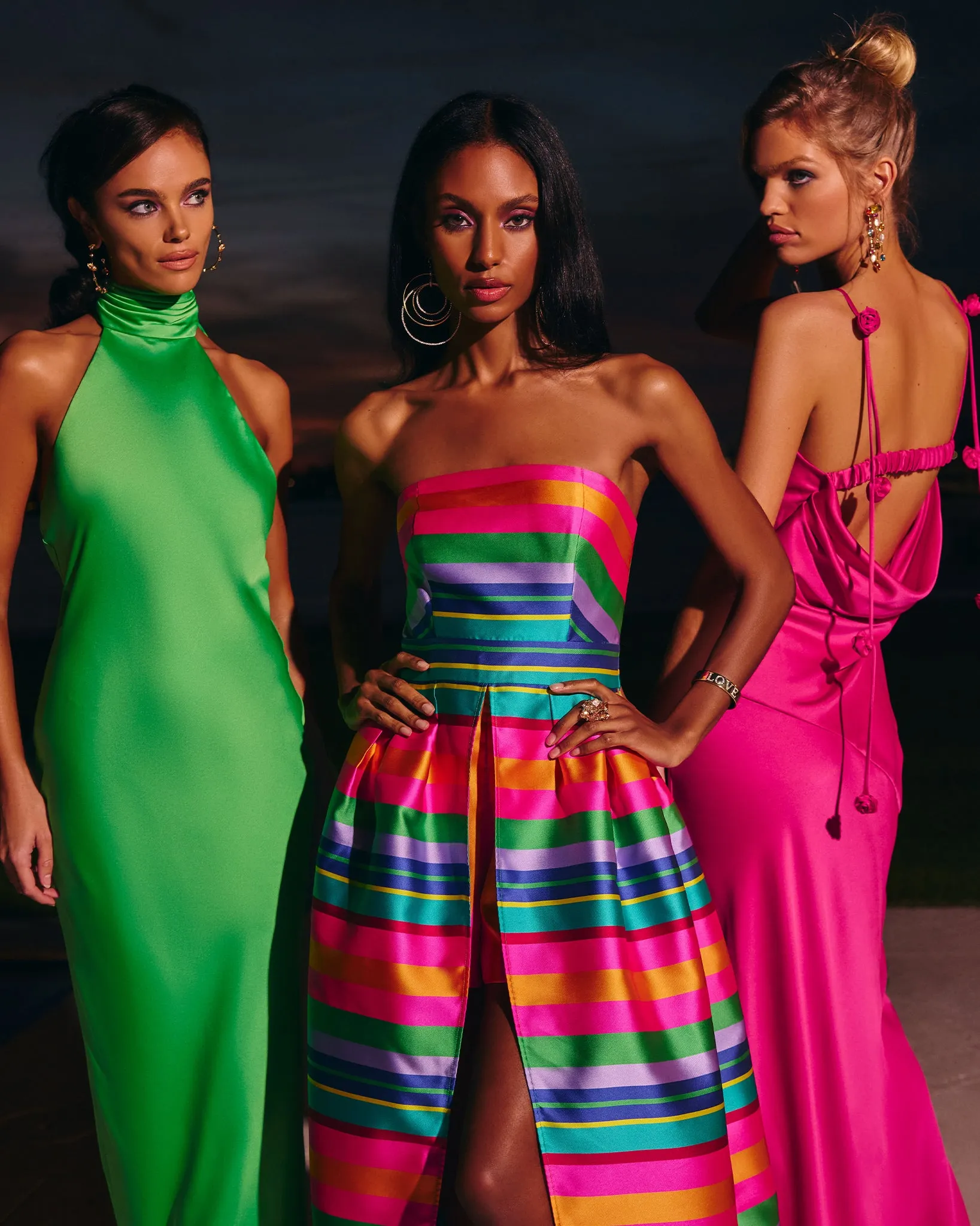 Micah Strapless Gown